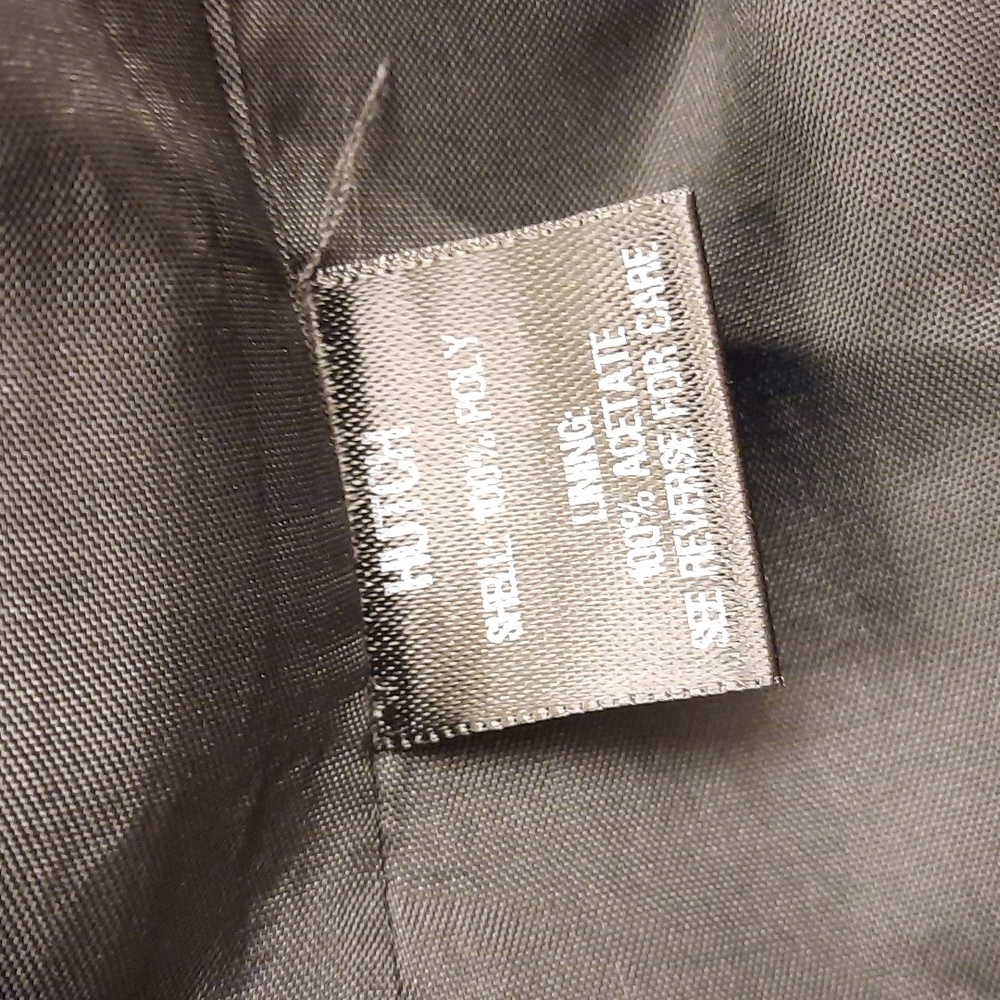 NWT, Anthro Hutch Black Brocade Strapless Dress - Picture 9 of 9